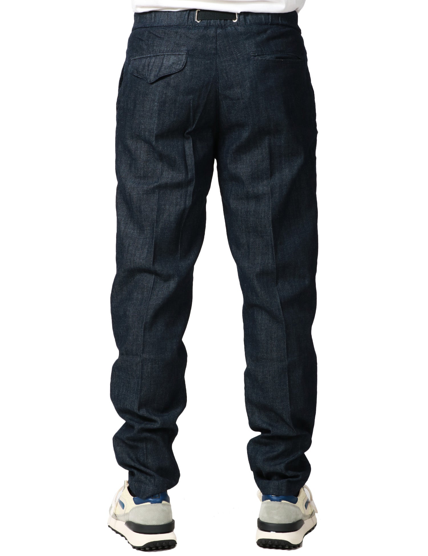 PANTALONE UOMO WHITESAND DENIM 5 TASCHE CON CINTURA E VITA REGOLABILE