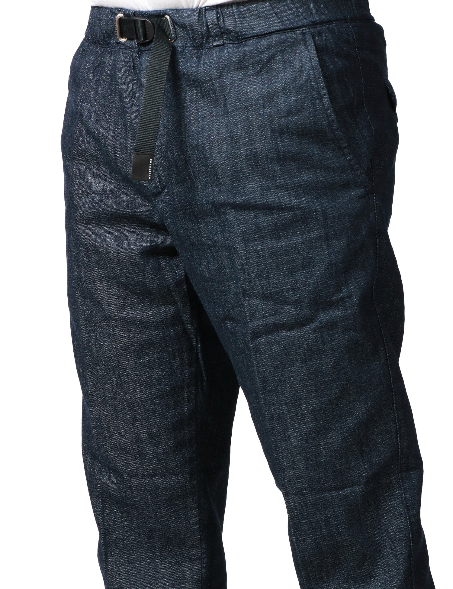 PANTALONE UOMO WHITESAND DENIM 5 TASCHE CON CINTURA E VITA REGOLABILE