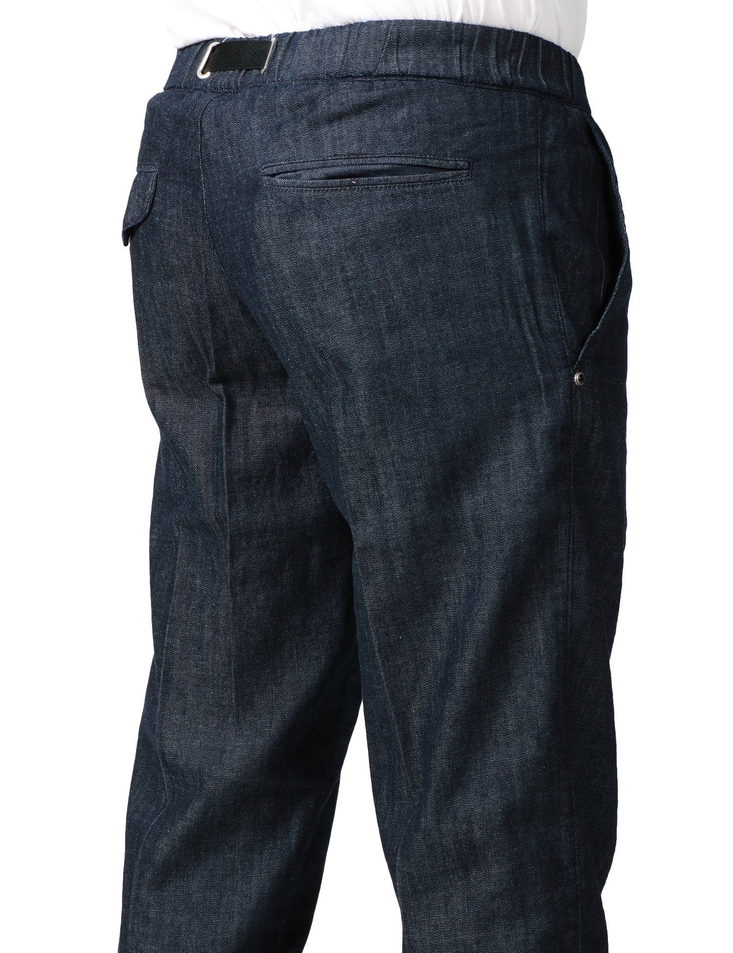 PANTALONE UOMO WHITESAND DENIM 5 TASCHE CON CINTURA E VITA REGOLABILE