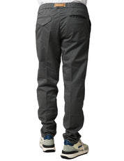 PANTALONE UOMO WHITESAND GRIGIO 5 TASCHE CON CINTURA E VITA REGOLABILE