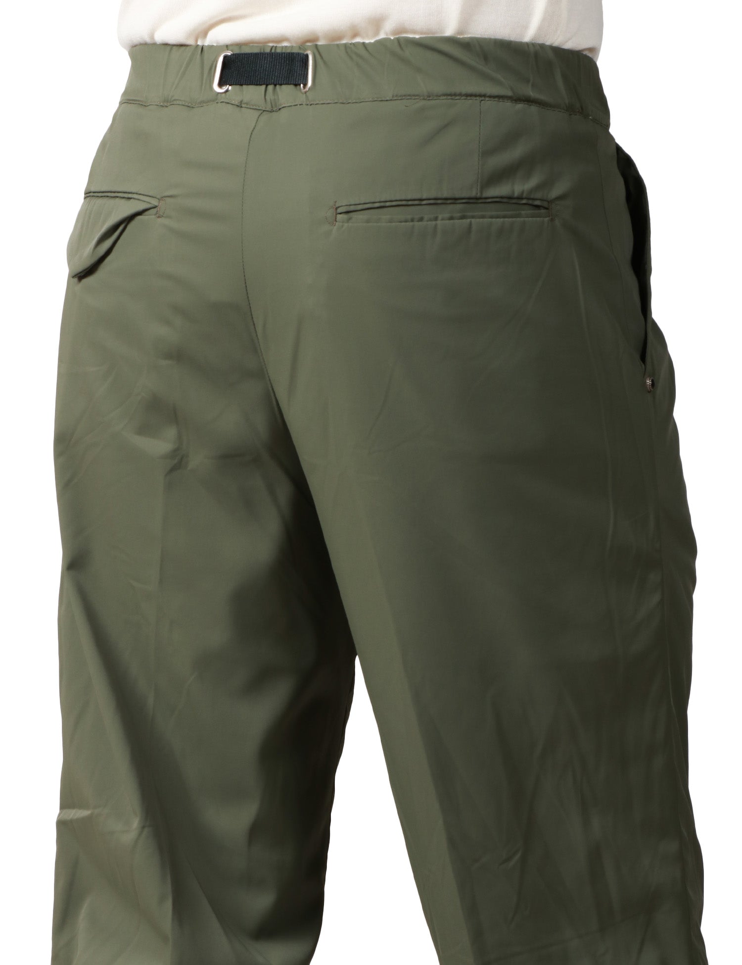 PANTALONE UOMO WHITESAND MILITARE 5 TASCHE CON CINTURA E VITA REGOLABILE