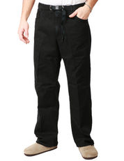 PANTALONE UOMO WHITESAND NERO 5 TASCHE CON CINTURA E VITA REGOLABILE