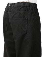 PANTALONE UOMO WHITESAND NERO 5 TASCHE CON CINTURA E VITA REGOLABILE