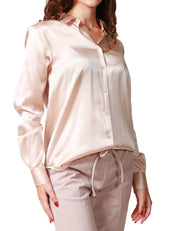 CAMICIA DONNA XACUS CIPRIA IN RASO