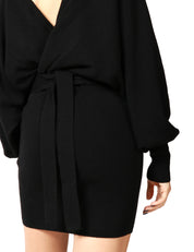 ABITO CORTO DONNA AKEP NERO