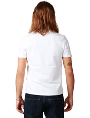 T-SHIRT UOMO ALPHA STUDIO BIANCA GIROCOLLO IN JERSEY STRETCH