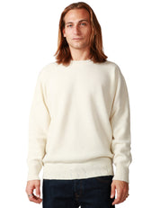 MAGLIA UOMO AMARANTO PANNA GIROCOLLO IN MISTO LANA E CASMERE CON MICROROTTURE SUI FONDI