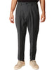 Pantalone uomo beable dominique grigio a gamba dritta con pence singola davanti