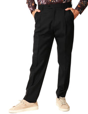 PANTALONE UOMO BEABLE SANDY NERO A GAMBA DRITTA CON TASCA AMERICA E PENCE SINGOLA