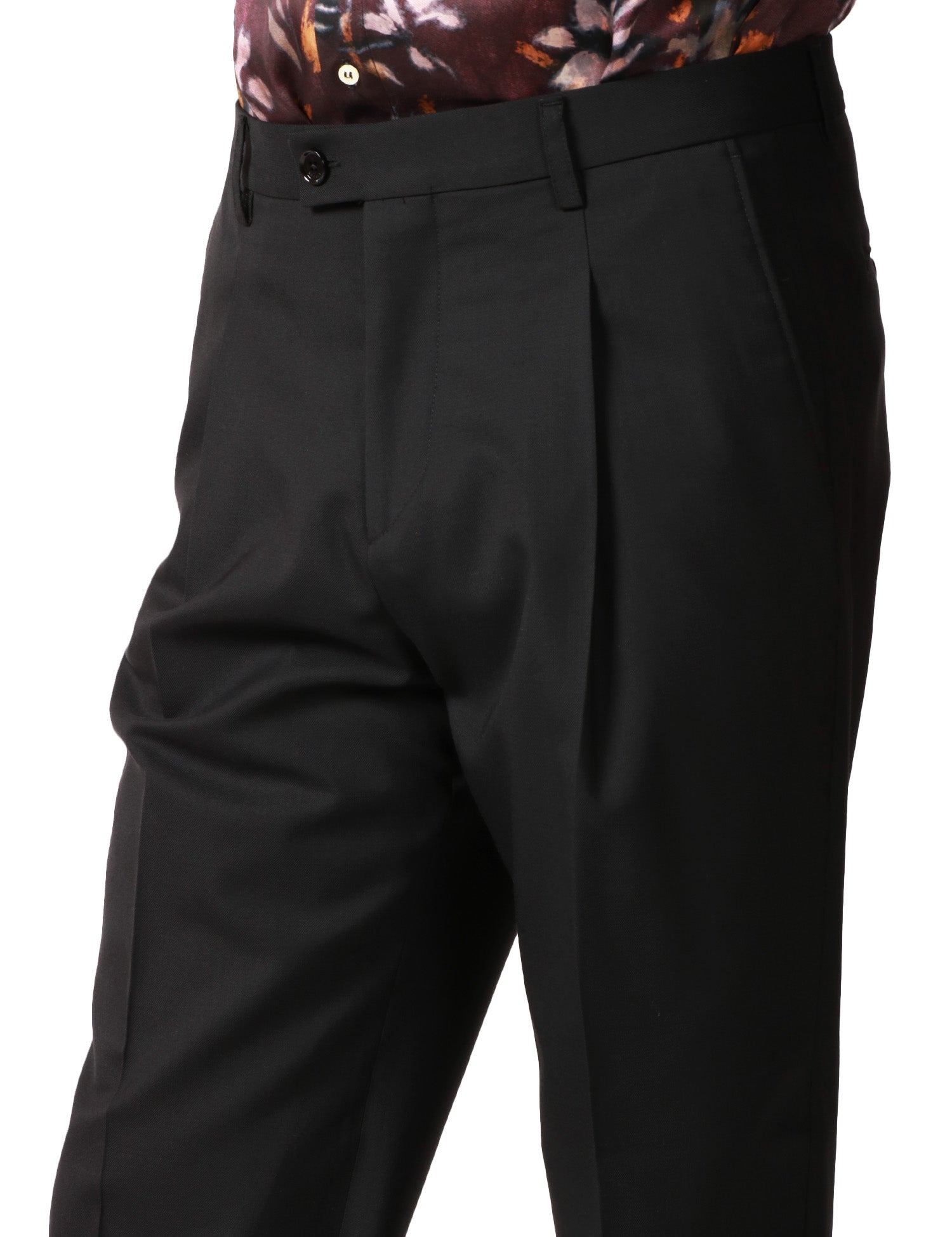 PANTALONE UOMO BEABLE SANDY NERO A GAMBA DRITTA CON TASCA AMERICA E PENCE SINGOLA