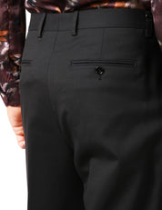 PANTALONE UOMO BEABLE SANDY NERO A GAMBA DRITTA CON TASCA AMERICA E PENCE SINGOLA