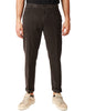 Pantalone uomo dondup gaubert relax moka in velluto stretch 500 righe