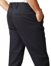 PANTALONE UOMO ENTRE AMIS BLU NOTTE TASCA AMERICA A GAMBA DRITTA
