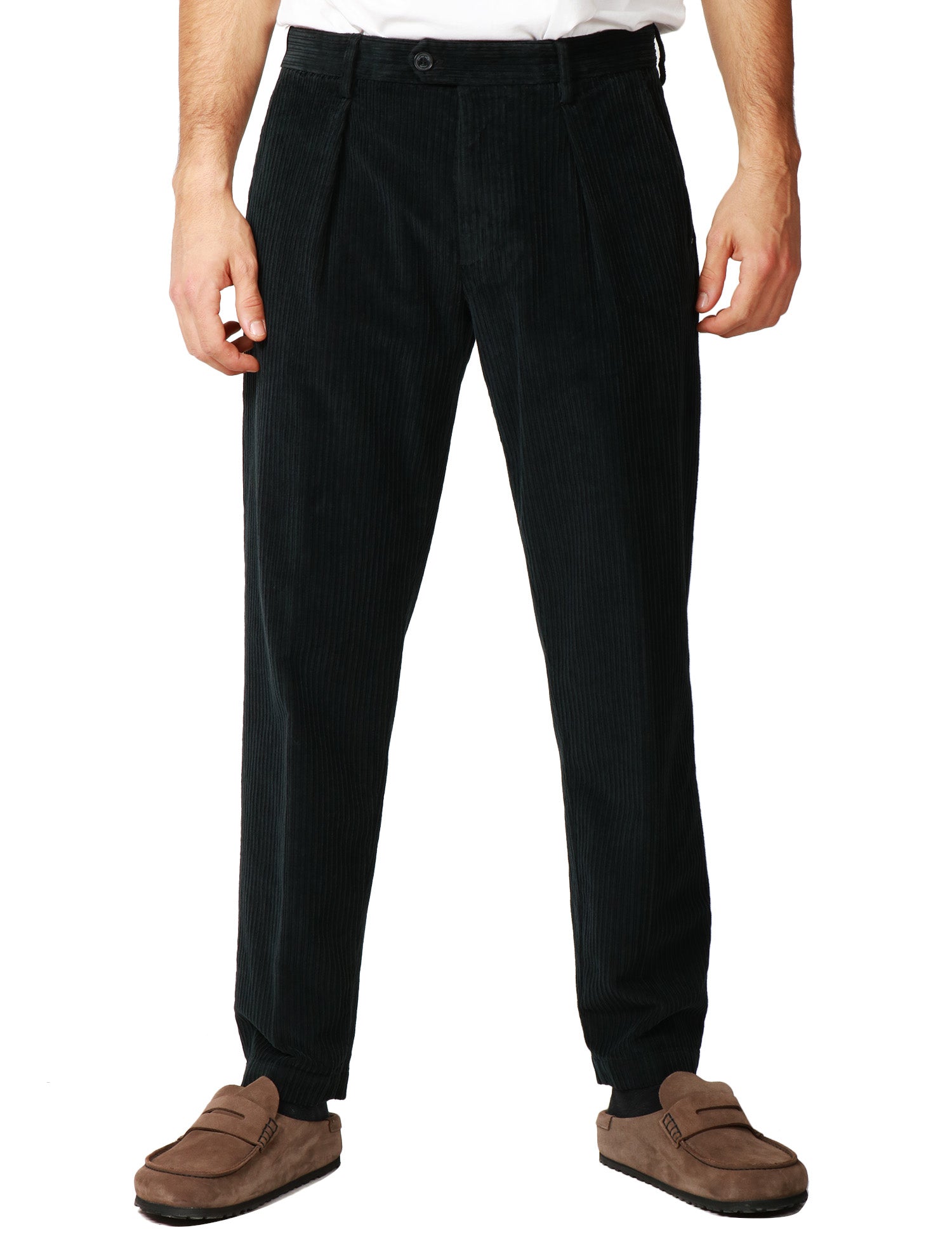 PANTALONE UOMO ENTRE AMIS BEIGE TASCA AMERICA A GAMBA DRITTA