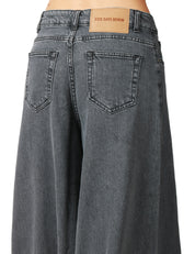 JEANS DONNA GOD SAVE DENIM GEMMA DENIM BLACK PANTAGONNA CINQUE TASCHE