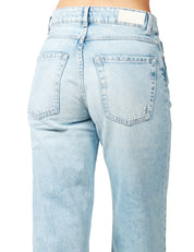 JEANS DONNA ICON DENIM JILL LAVAGGIO CHIARO GAMBA DRITTA
