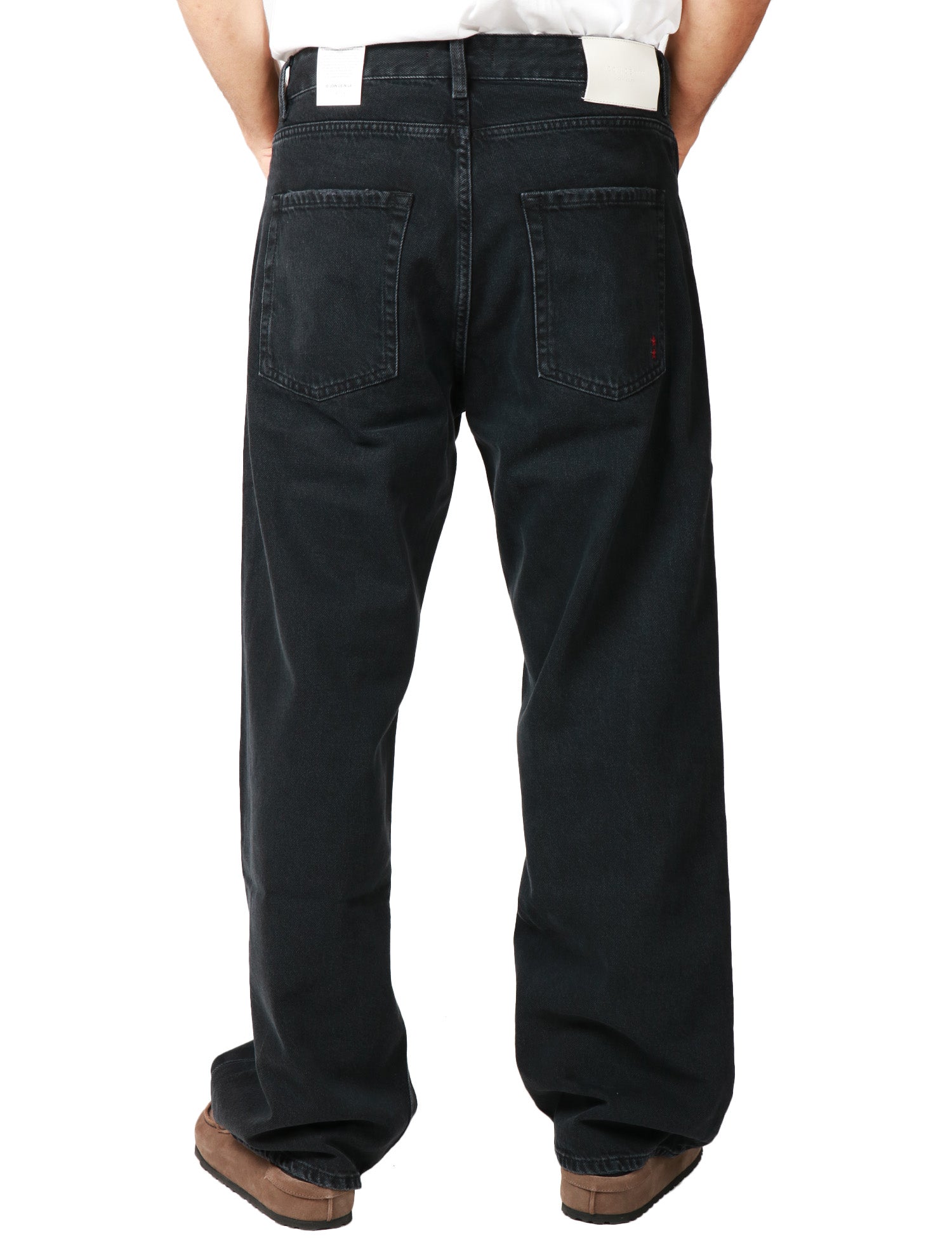 JEANS UOMO ICON DENIM WILL GREY DENIM CINQUE TASCHE A GAMBA LARGA