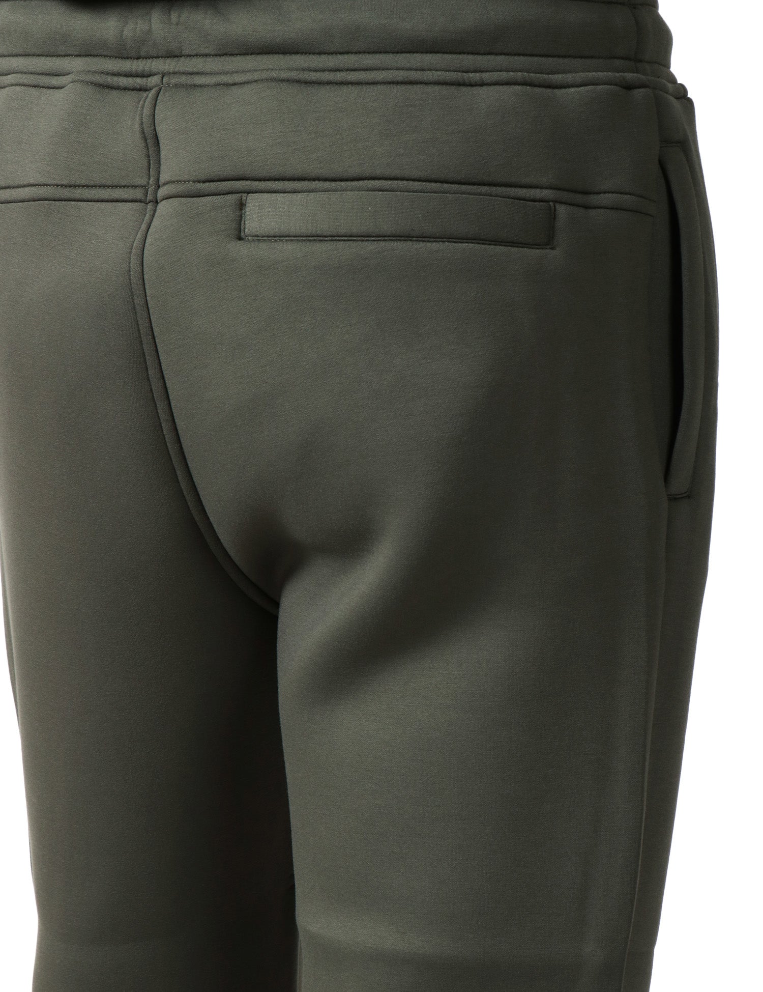 PANTALONE JOGGIN UOMO K-WAY MICKA SPACER VERDE CON COULISSE ED ELASTICO IN VITA