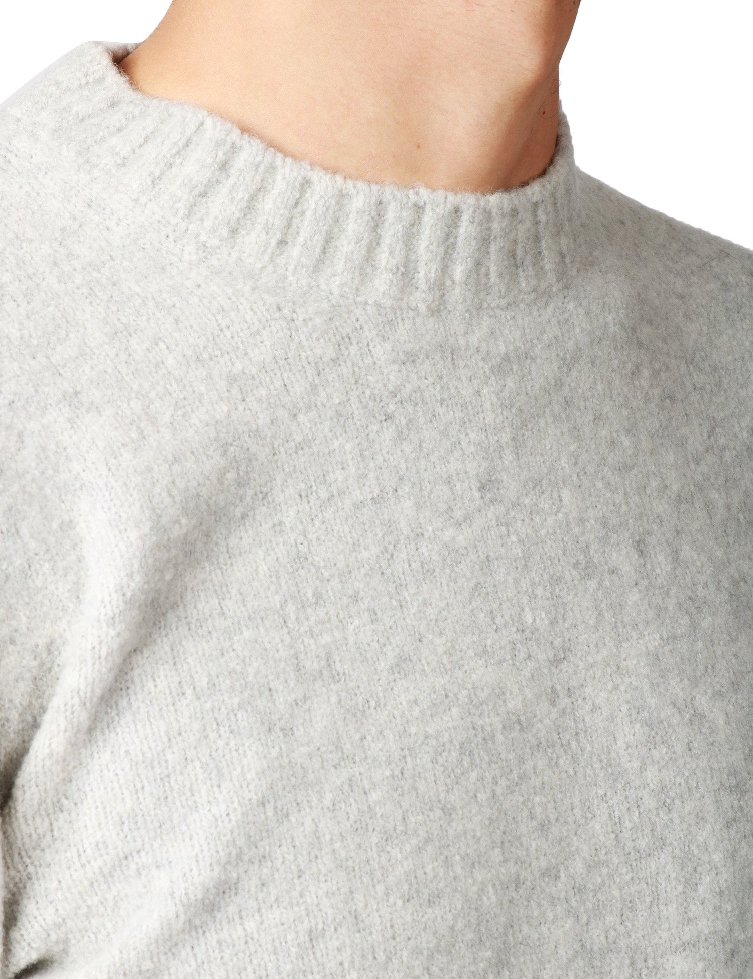 MAGLIONE UOMO KANGRA PERLA GIROCOLLO RASATO