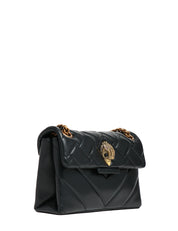 BORSA DONNA KURT GEIGER MINI KENSINGTON NERA IN PELLE