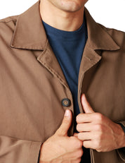 TRENCH UOMO MANIFATTURE RENAVINE ASPEN CORDA CON INTERNO TRAPUNTATO