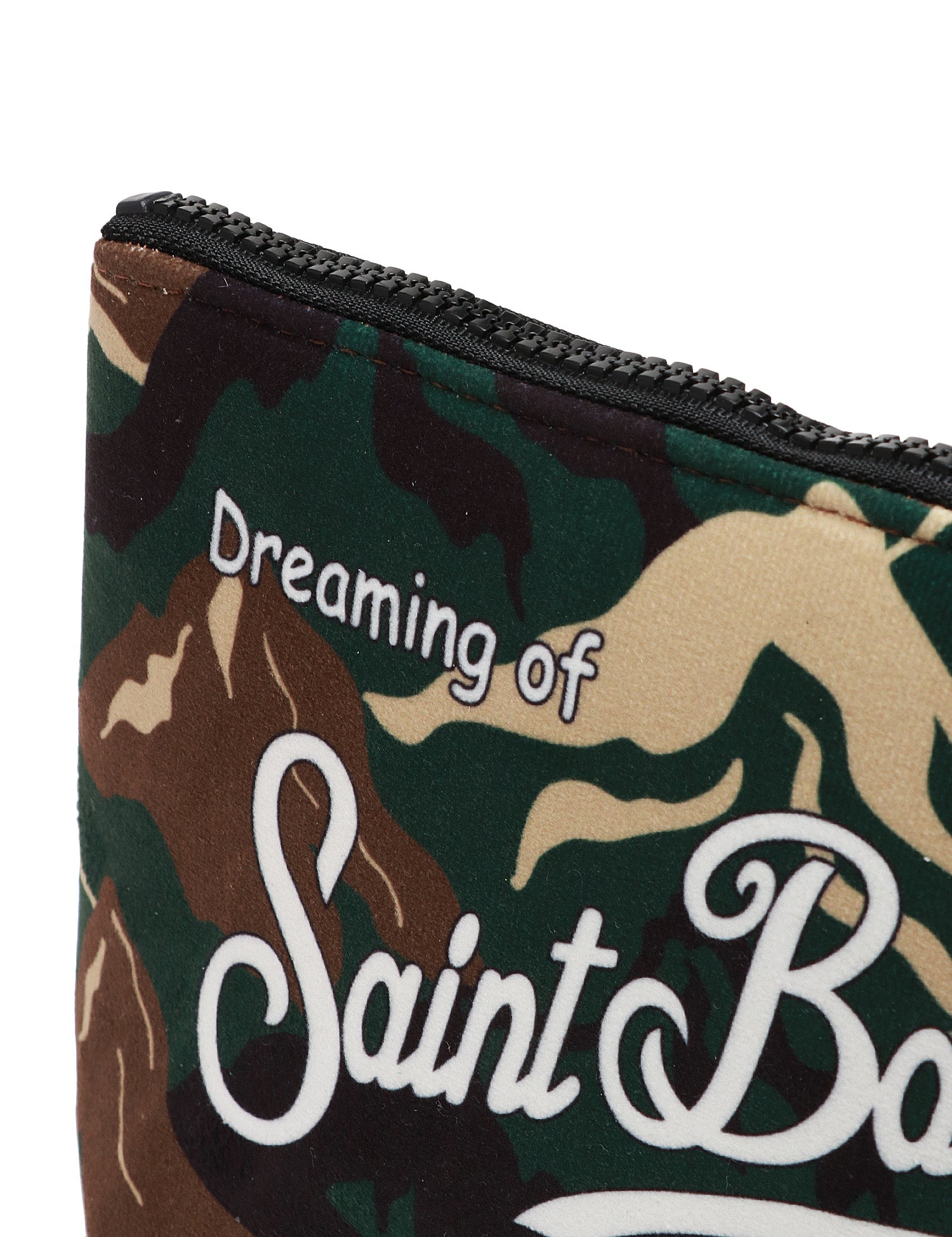 POCHETTE MC 2 SAINT BARTH ALINE CAMOUFLAGE STAMPA MONTAGNE EFFETTO LANA