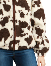 GIUBBINO DONNA MC 2 SAINT BARTH TEDDY BERCY MUCCATA CON ZIP E COLLO ALTO