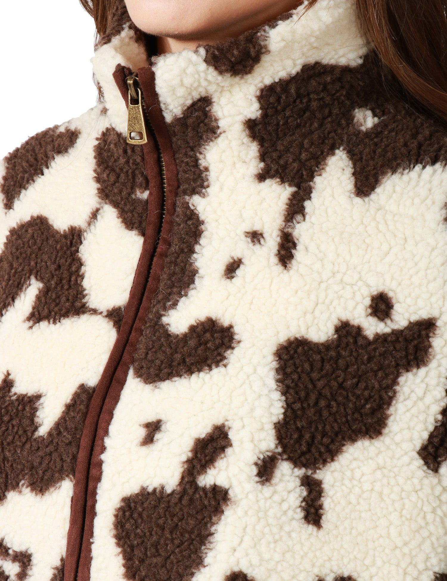 GIUBBINO DONNA MC 2 SAINT BARTH TEDDY BERCY MUCCATA CON ZIP E COLLO ALTO