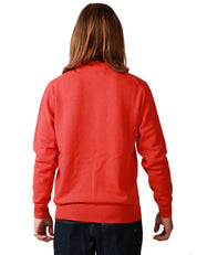 MAGLIONE UOMO MC 2 SAINT BARTH REGENT ORANGE GIROCOLLO IN LANA D'AGNELLO