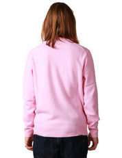 MAGLIONE UOMO MC 2 SAINT BARTH REGENT PINK GIROCOLLO IN LANA D'AGNELLO