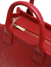 BORSA DONNA MC 2 SAINT BARTH VANITY BAG MINI BORDEAUX IN PELLE MARTELLATA CON MANICI