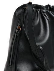 BORSA DONNA PINKO MAXI CLUTCH NERA CON DUE TRACOLLE REGOLABILI E PLACCA LOGO LOVE BIRDS