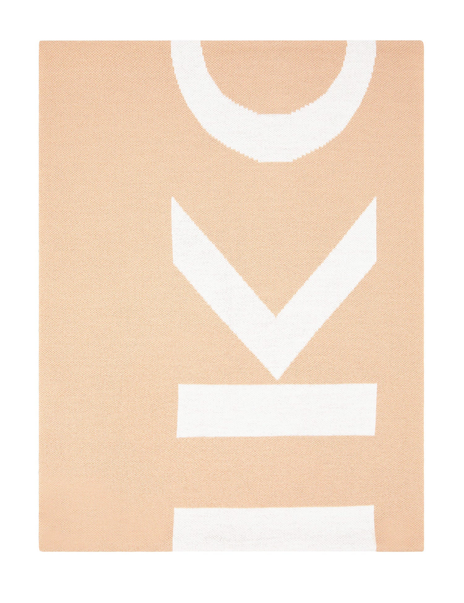 Sciarpa pinko beige con logo lettering