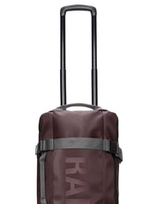 BORSA DA VIAGGIO RAINS TEXEL CABIN BAG BORDEAUX IMPERMEABILE CON DUE RUOTE E MANICO TELESCOPICO