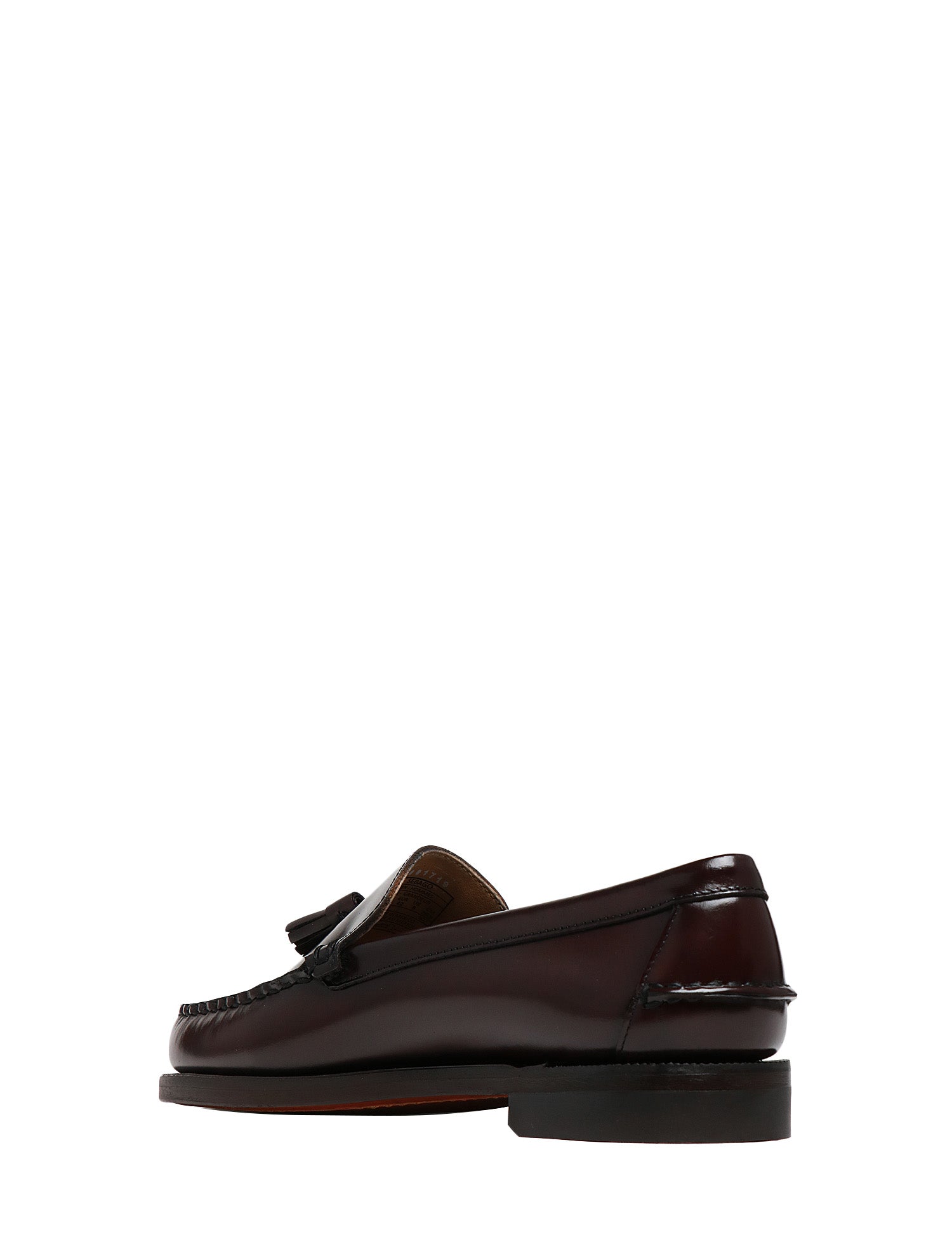 MOCASSINO DONNA SEBAGO CLASSIC WILL BROWN IN PELLE PIENO FIORE LISCIA 100% CON NAPPINE