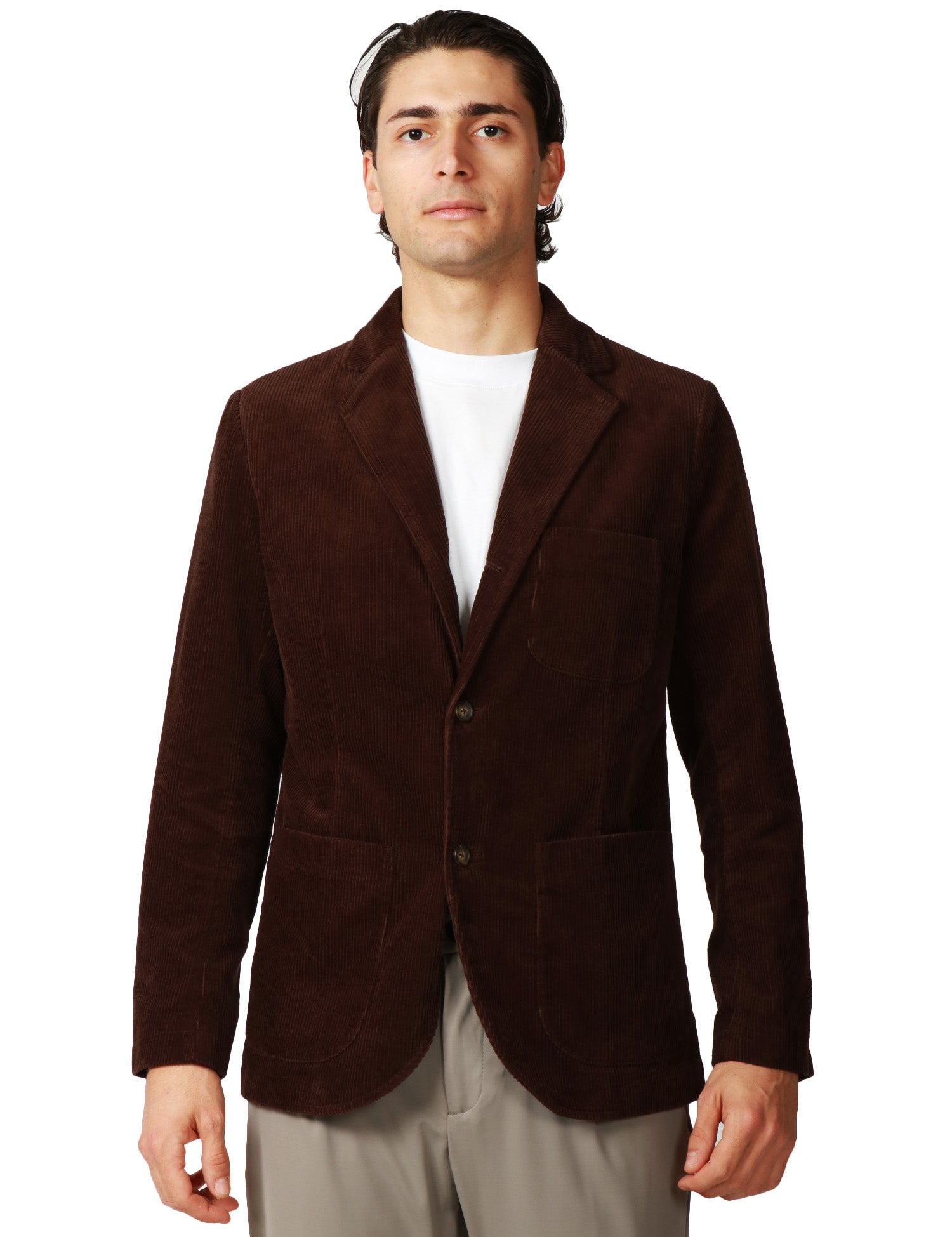 GIACCA UOMO SEBAGO MARRONE IN VELLUTO