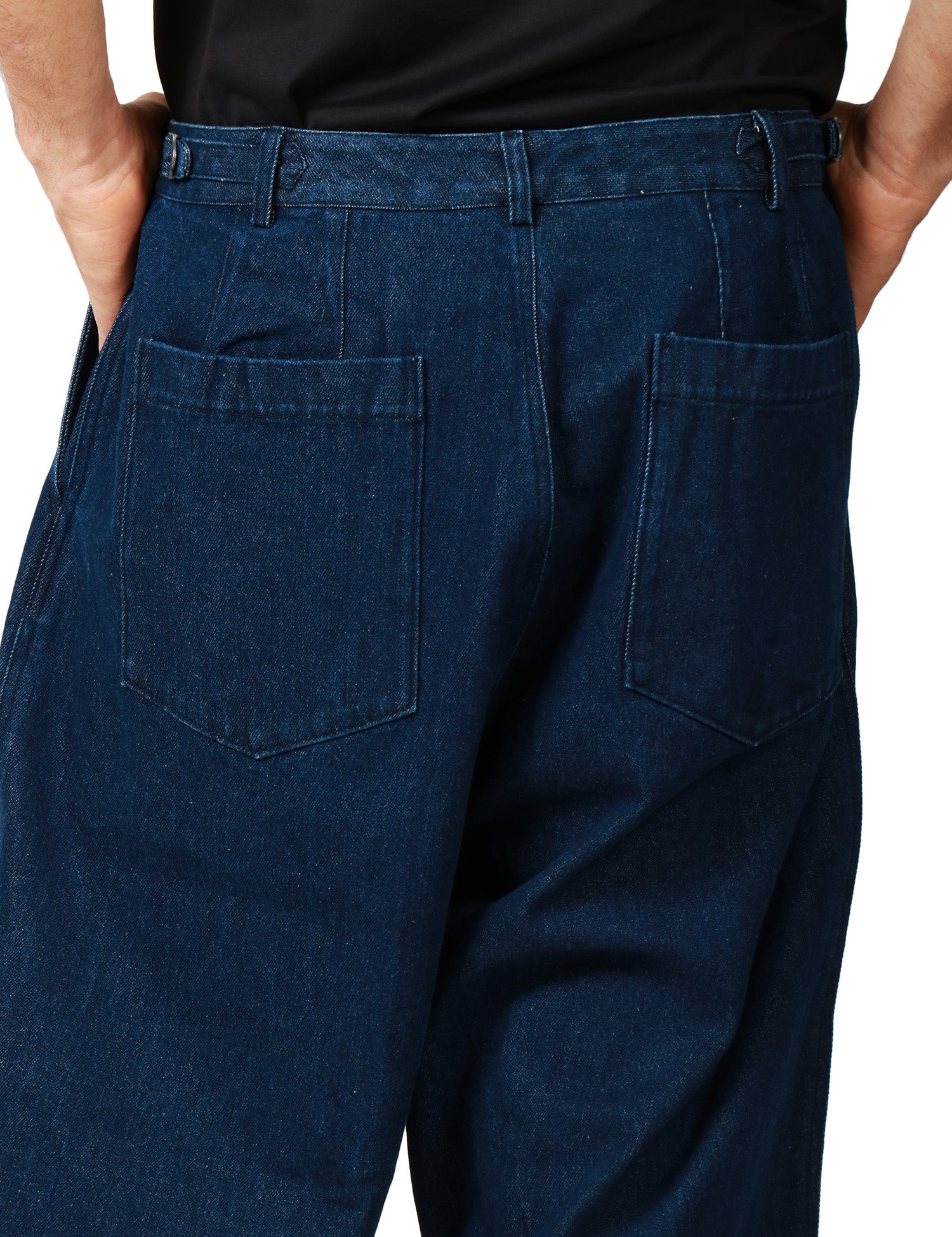 PANTALONE UOMO UNIVERSAL WORKS BLUE JEANS