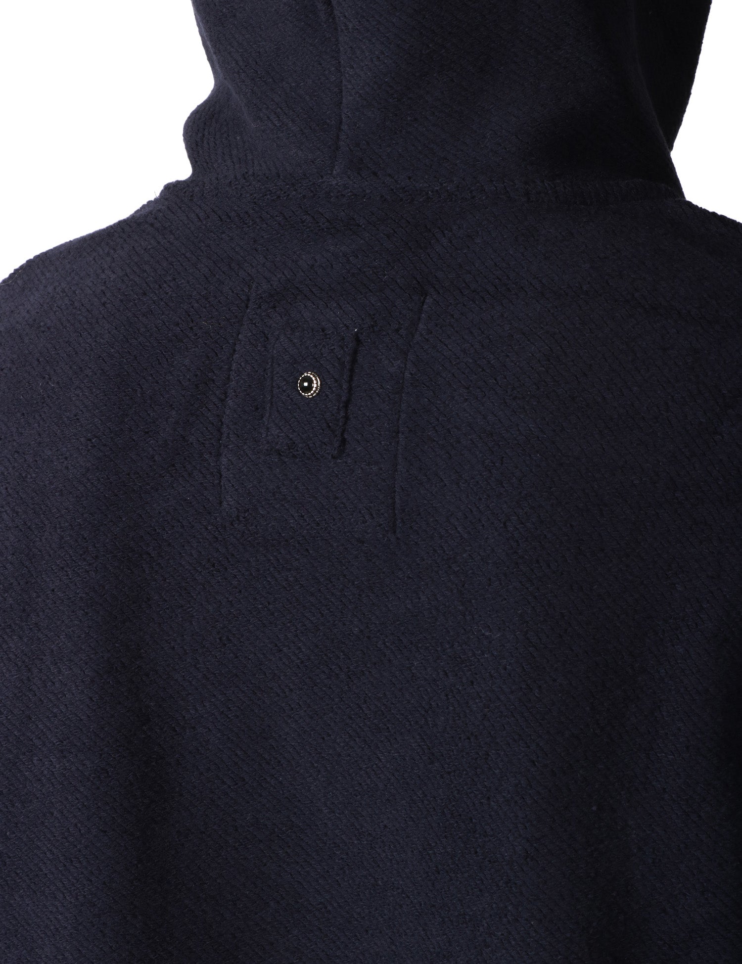 FELPA UOMO WHITESAND BLU CON CAPPUCCIO IN MAGLIA