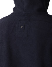 FELPA UOMO WHITESAND BLU CON CAPPUCCIO IN MAGLIA