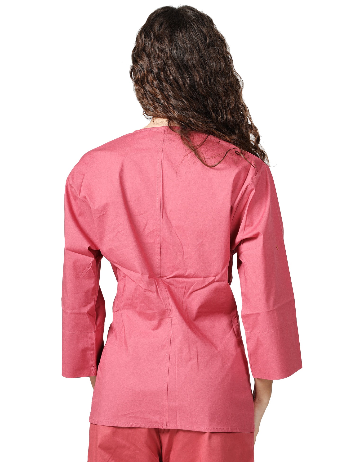 BLUSA DONNA ALPHA STUDIO CIPOLLA IN POPELINE DI COTONE CON NODO DAVANTI