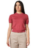 Maglia donna alpha studio cipolla girocollo a mezze maniche 100% cotone