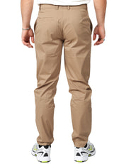 PANTALONE UOMO ALPHA STUDIO SAFARI CHINO IN COTONE TECNICO