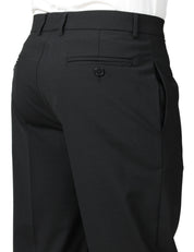 PANTALONE UOMO AMARANTO NERO A GAMBA DRITTA CON PINCES SINGOLA