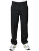 Pantalone uomo amaranto nero a gamba dritta con pinces singola