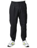 Pantalone uomo beable nero con pinces ed elastico in vita