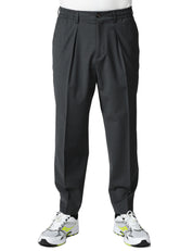 PANTALONE UOMO BEABLE DOMINIQUE GRIGIO CON PINCES SINGOLA E VITA ELASTICATA