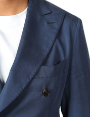 ABITO UOMO BOLLANI ARIA BLU CON GIACCA DOPPIO PETTO E PANTALONE DRITTO