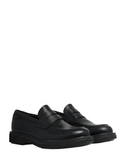 MOCASSINO UOMO CAMPER NORMANN NERA IN PELLE DI VITELLO E SUOLA IN GOMMA EVA