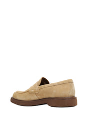 MOCASSINO UOMO CAMPER NORMAN BEIGE IN PELLE SCAMOSCIATA DI VITELLO E SUOLA IN ECA