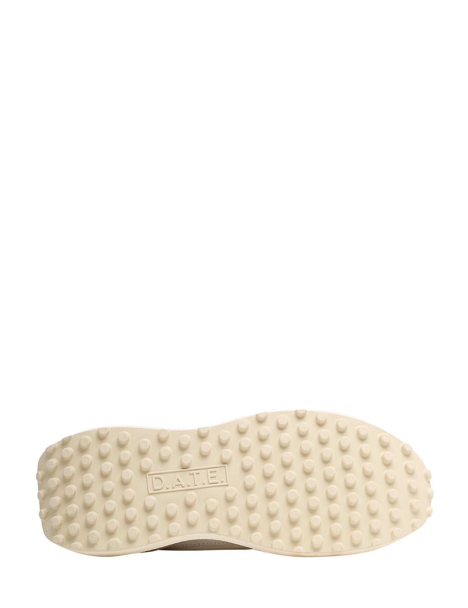 SCARPA DONNA D.A.T.E. ATHLETA NYLON BIANCO/NERO CON INSERTI IN SUEDE E SUOLA IN GOMMA